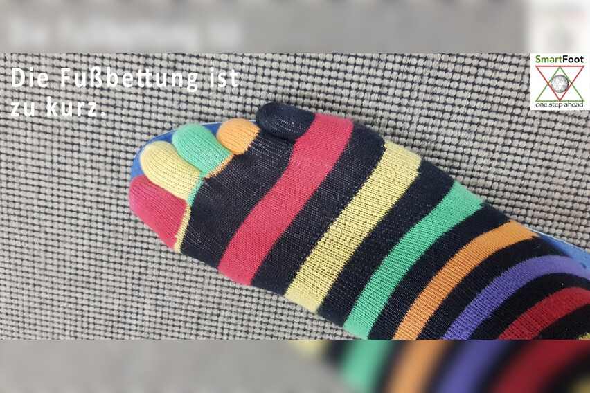 SmartInsole - Fußbettung Typ 1 A